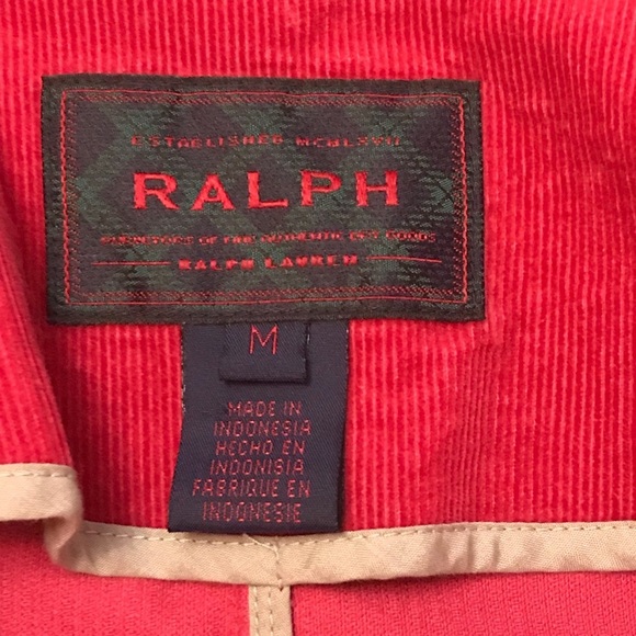 Ralph by Ralph Lauren Cord Jacket 333 - Picture 4 of 5